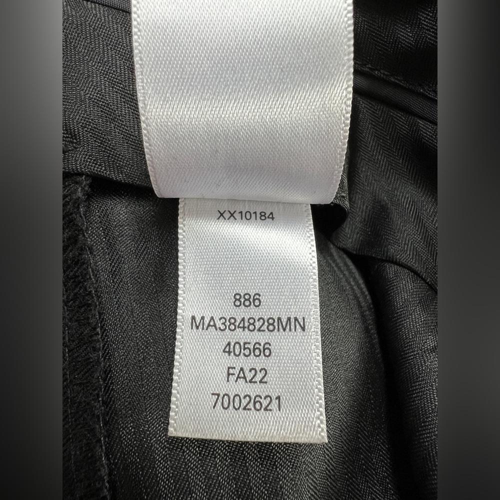 Black Suit Pants dress Pants by Nordstrom modern Fit men's 32W 32L - Picture 7 of 10